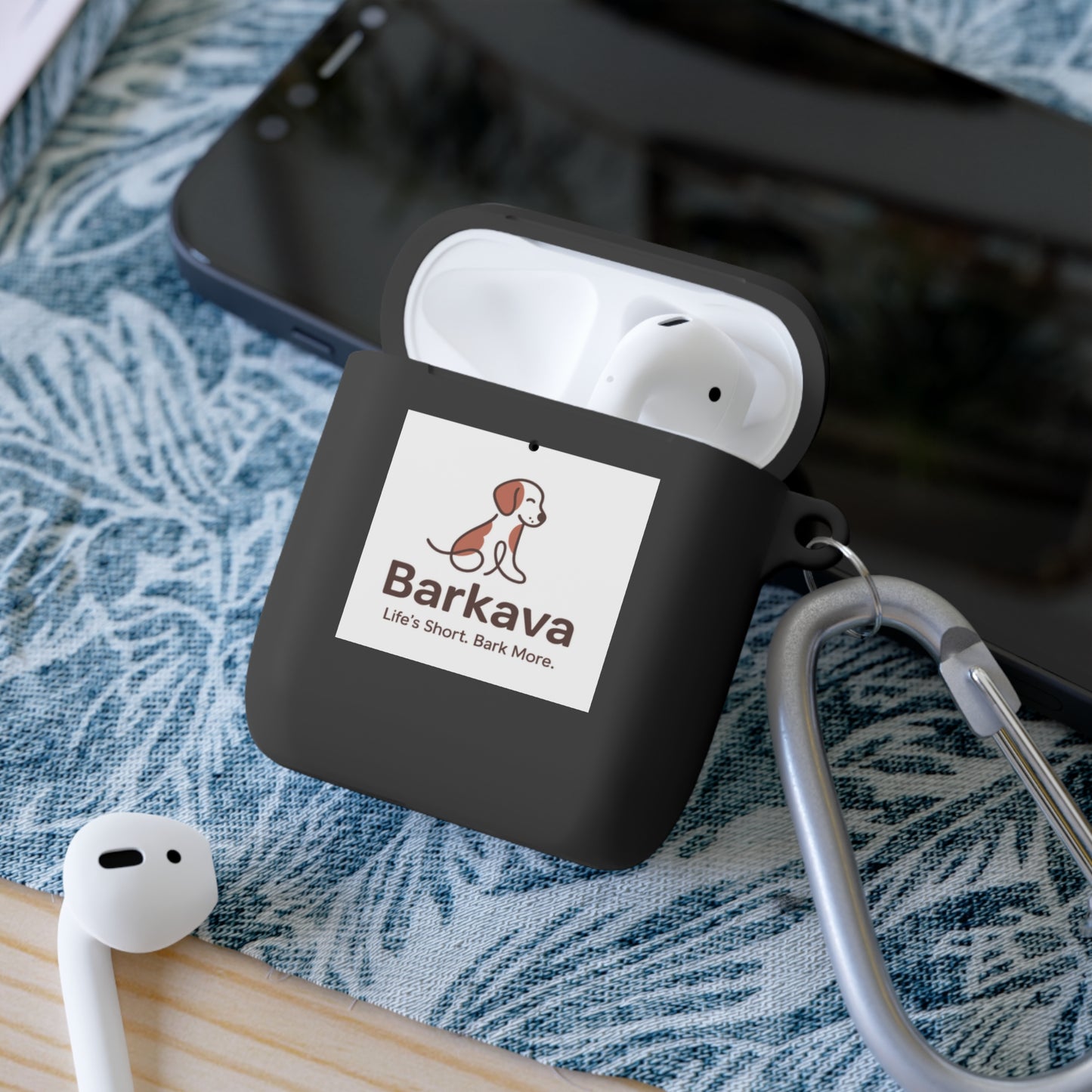 Barkava AirPods Case Cover - Dog Lover Gift, Stylish Charging Case, Pet Accessory, Wireless Earbuds Protector, Trendy Gadget