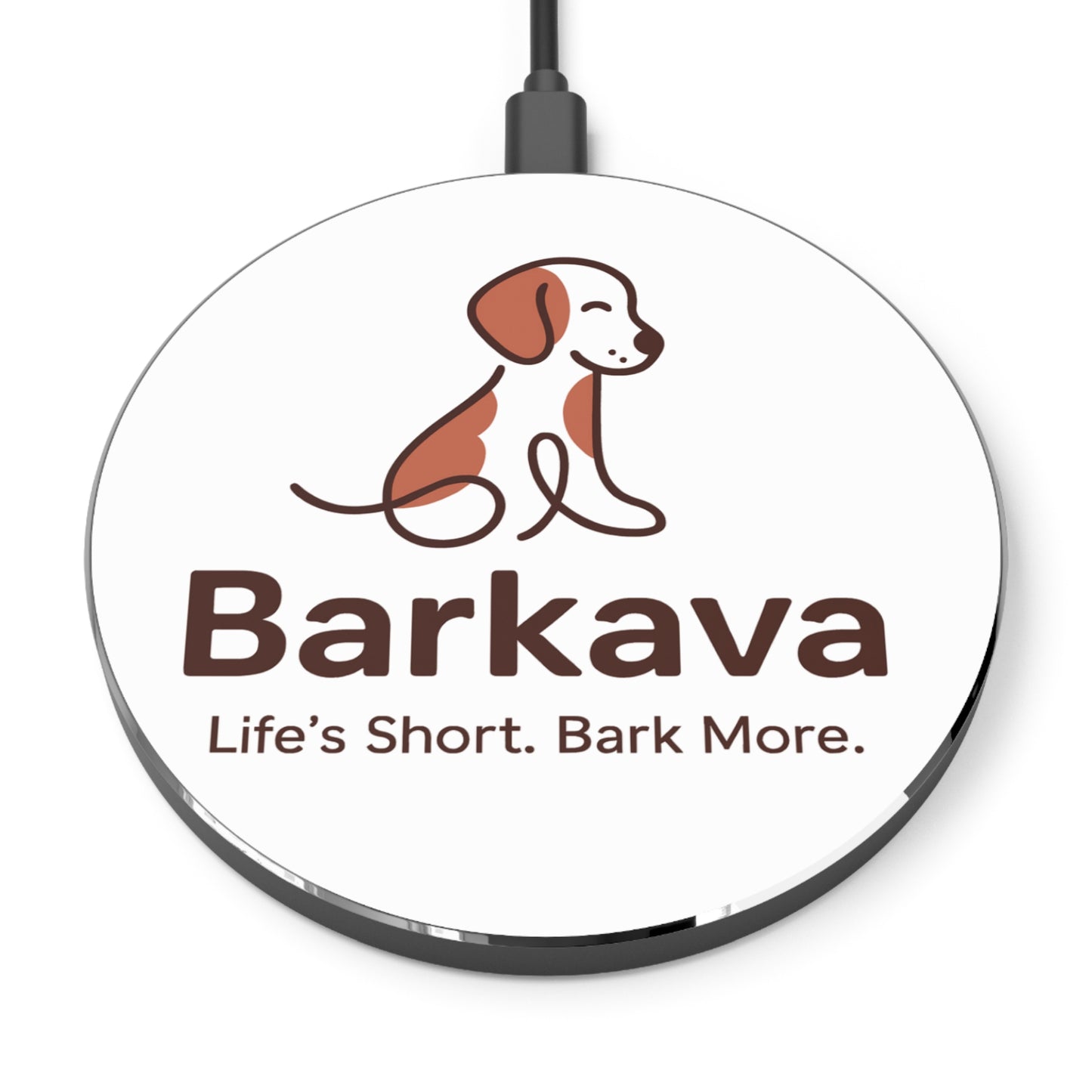 Wireless Charger White, Perfect Gift for Pet Lovers, Tech Accessory for Home Office, Dog Lover's Decor, Father's [...]