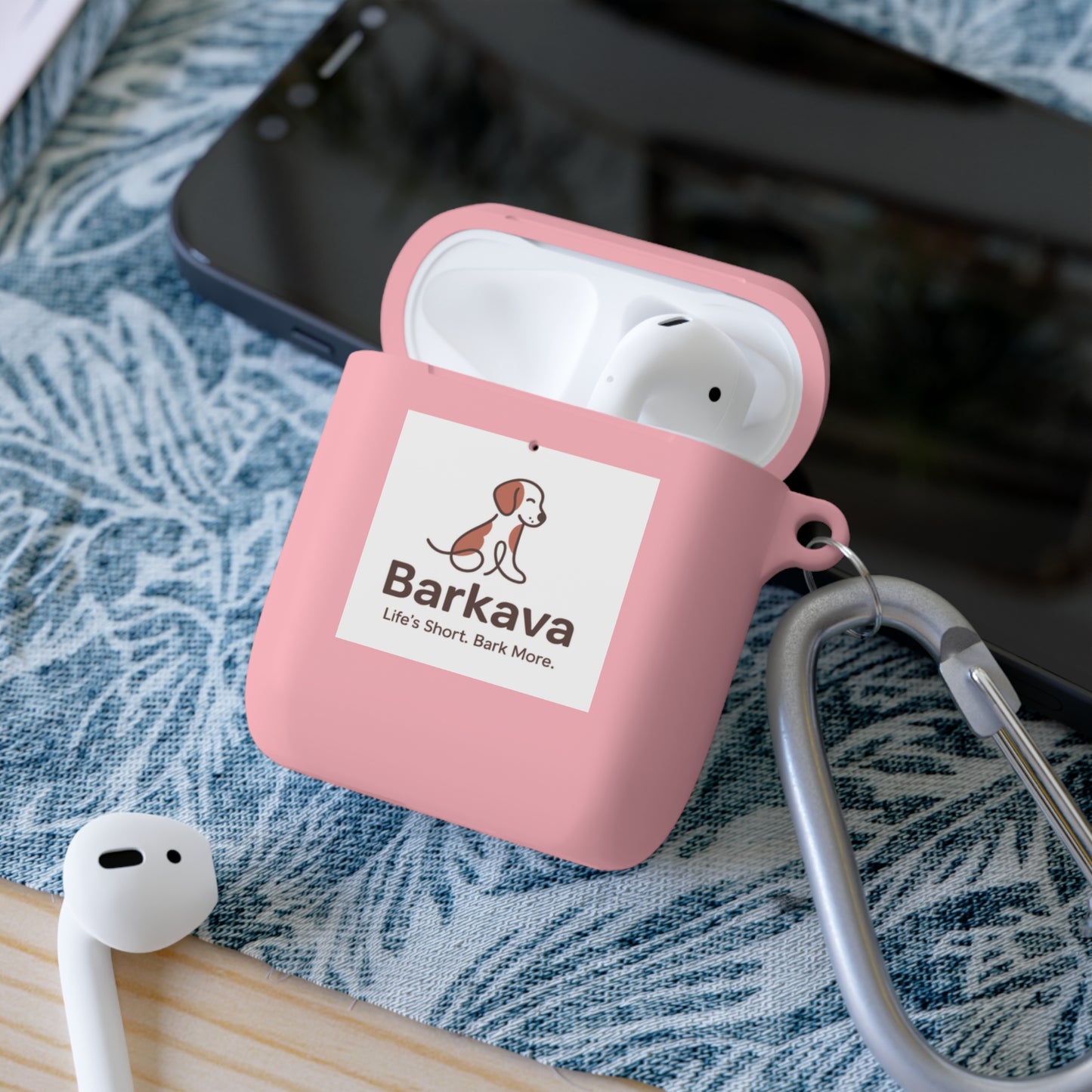 Barkava AirPods Case Cover - Dog Lover Gift, Stylish Charging Case, Pet Accessory, Wireless Earbuds Protector, Trendy Gadget
