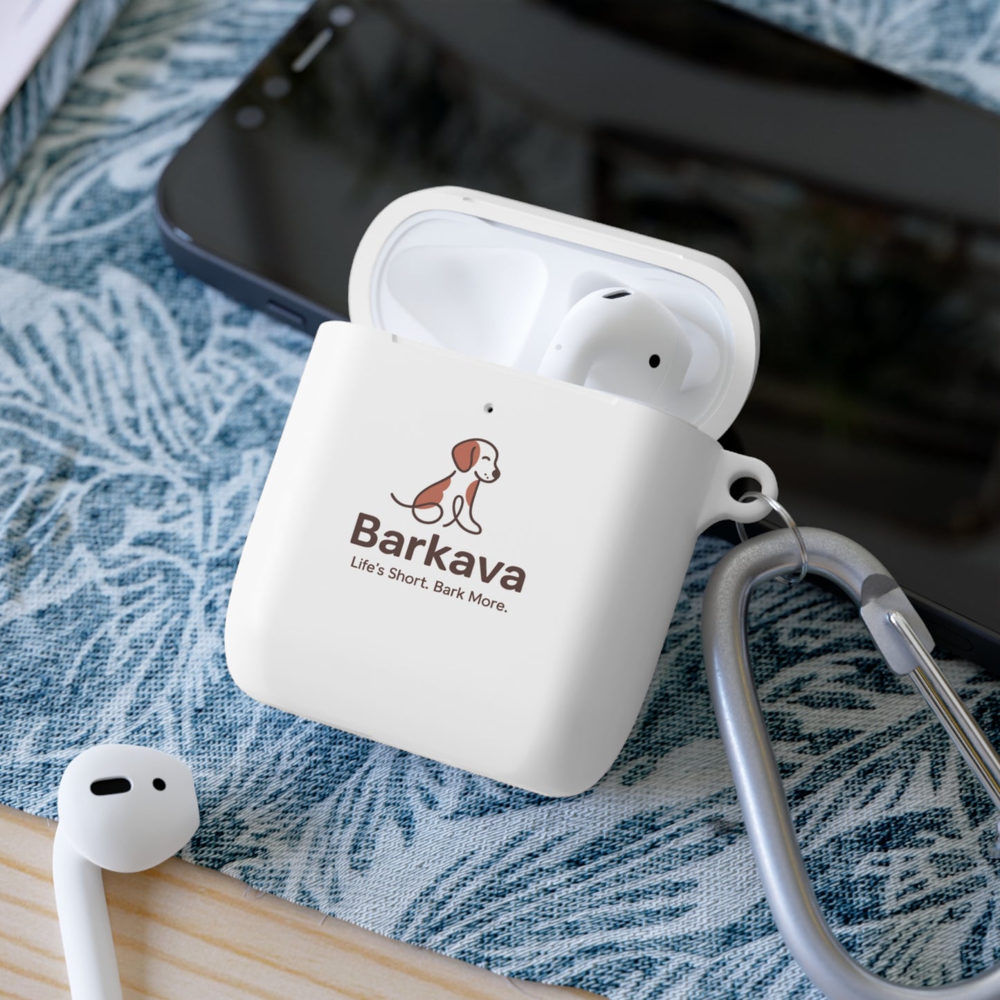 Barkava AirPods Case Cover - Dog Lover Gift, Stylish Charging Case, Pet Accessory, Wireless Earbuds Protector, Trendy Gadget