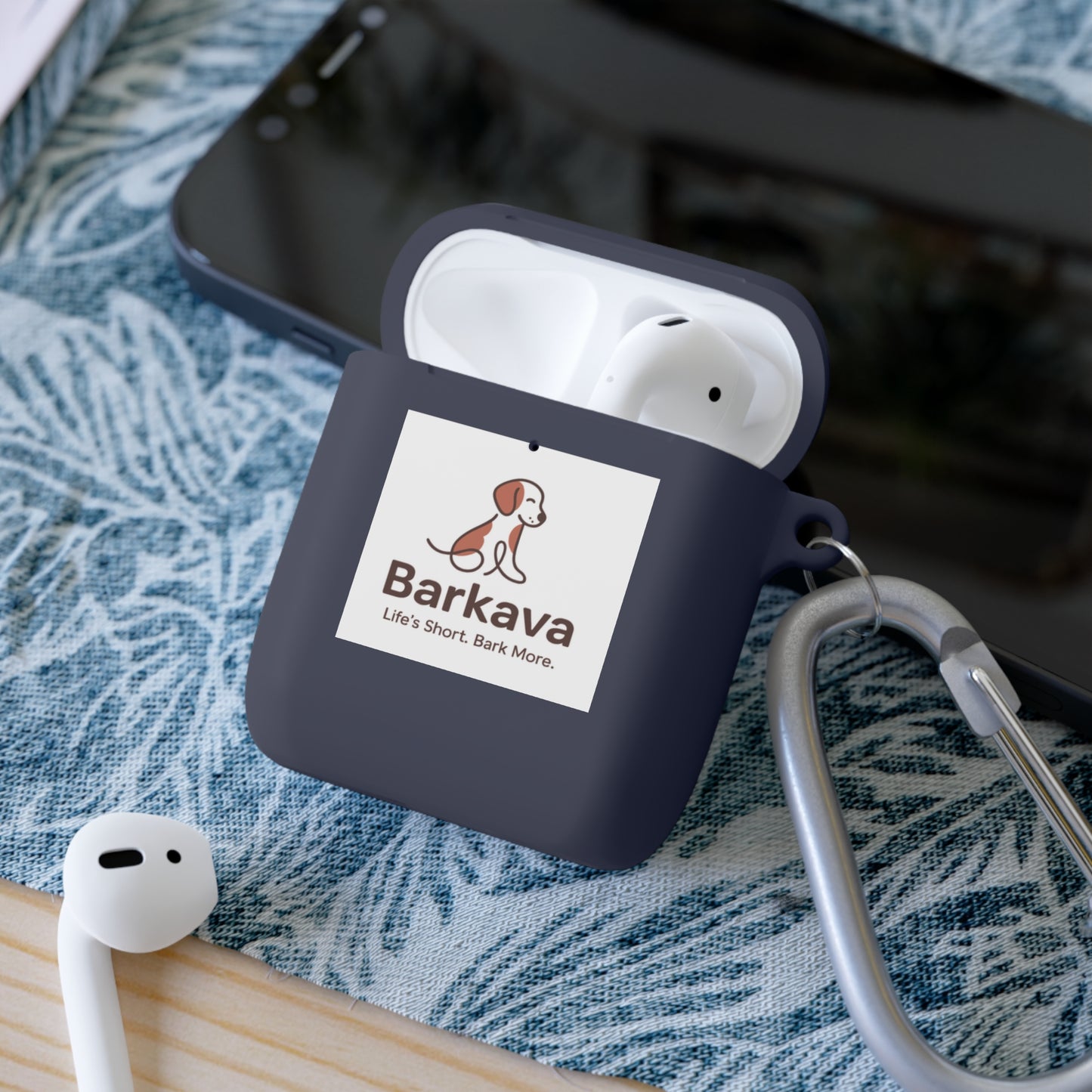 Barkava AirPods Case Cover - Dog Lover Gift, Stylish Charging Case, Pet Accessory, Wireless Earbuds Protector, Trendy Gadget