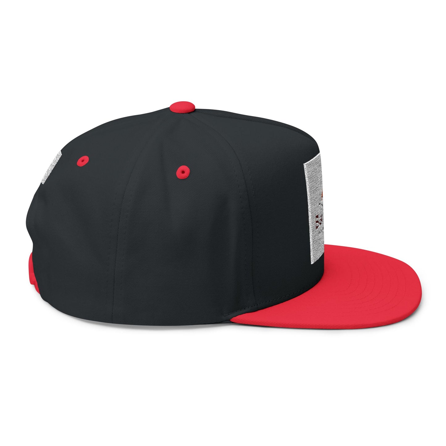 Flat Bill Cap | Custom Embroidered Hat, Dog Lover Gift, Casual Streetwear, Birthday Gift, Outdoor Adventure